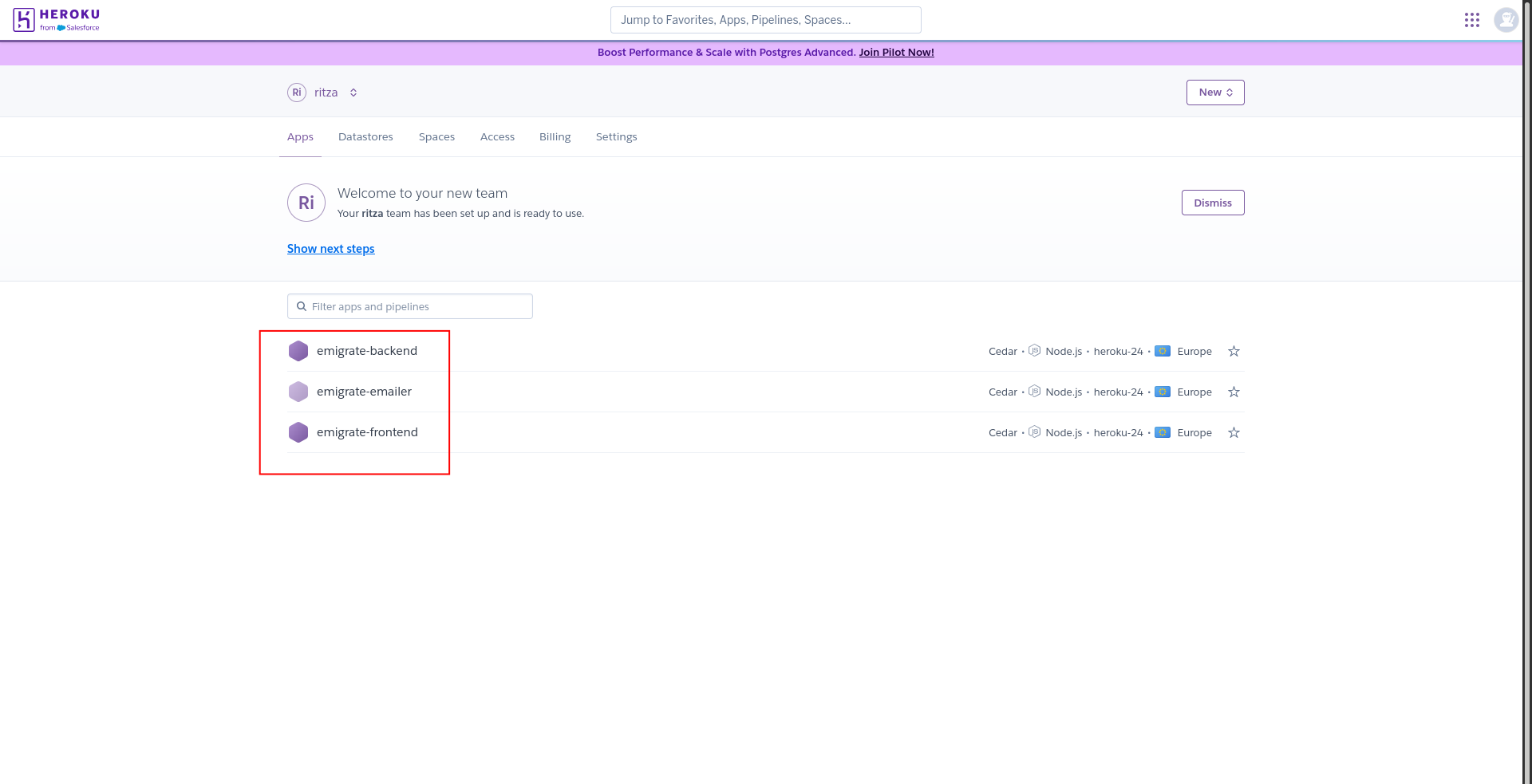 App components