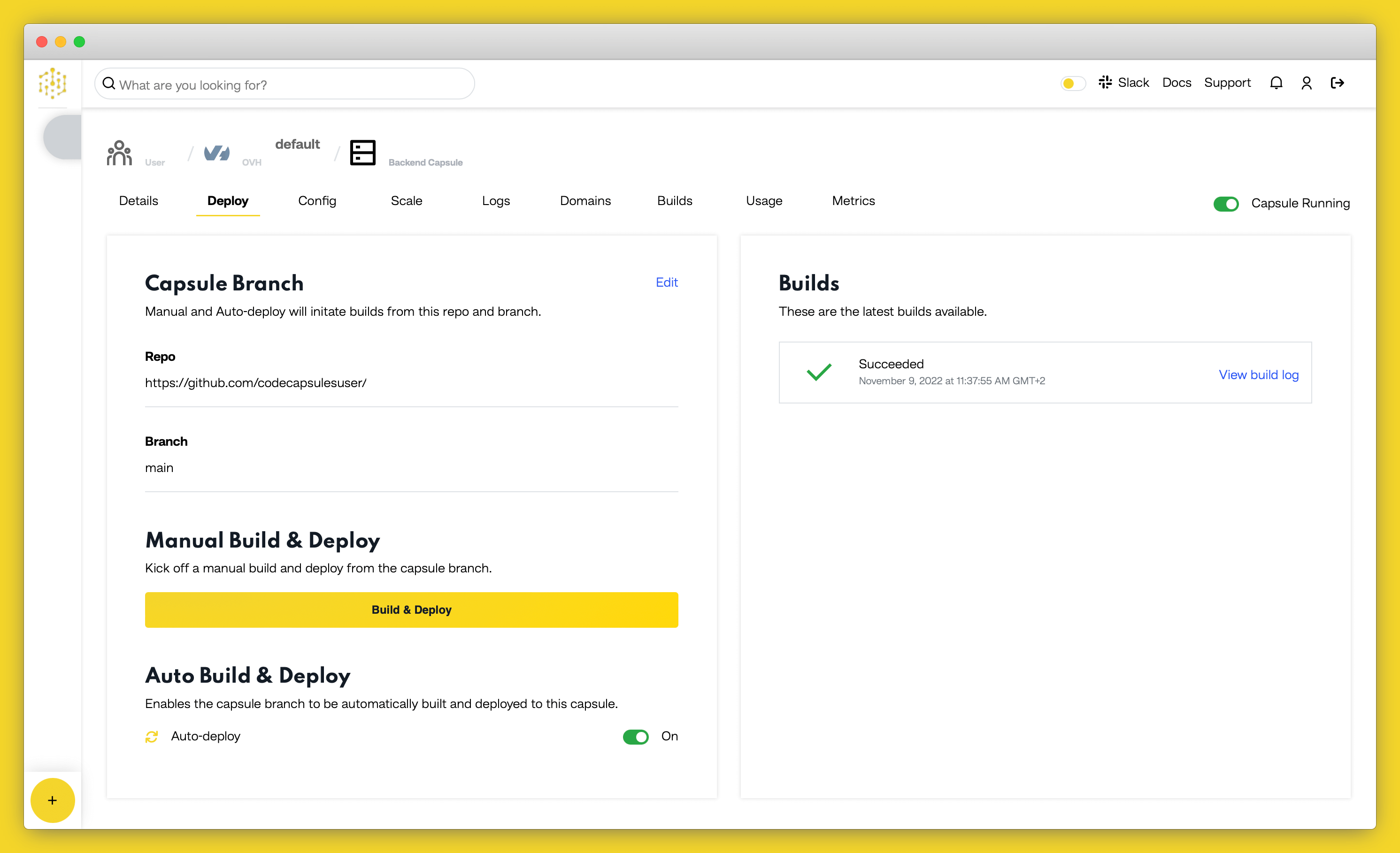 Build Logs