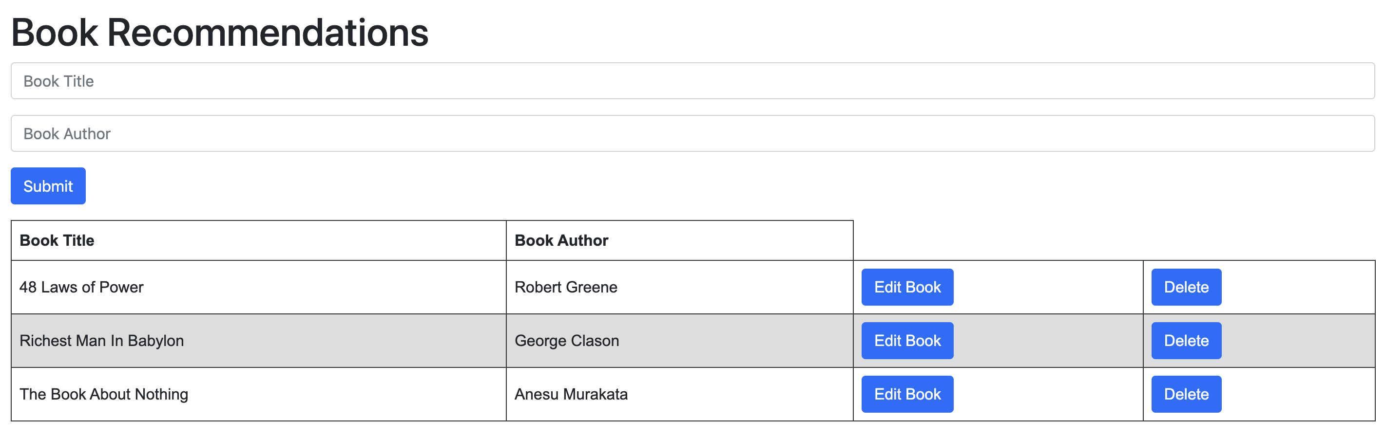 Book App