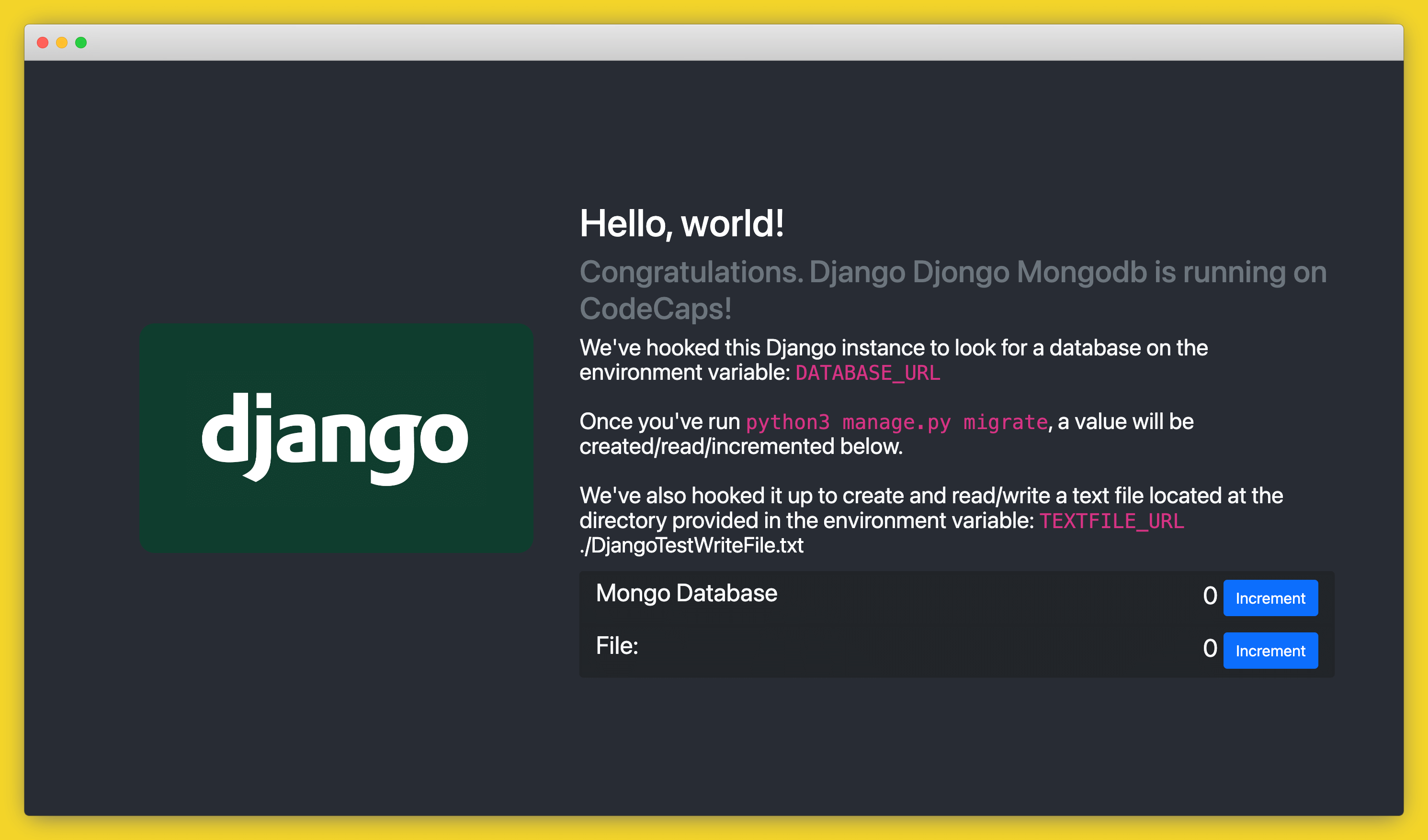 Deployed App