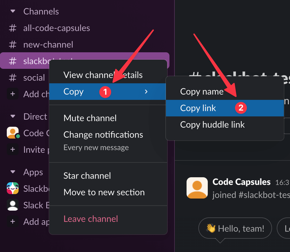 Slack Channel ID