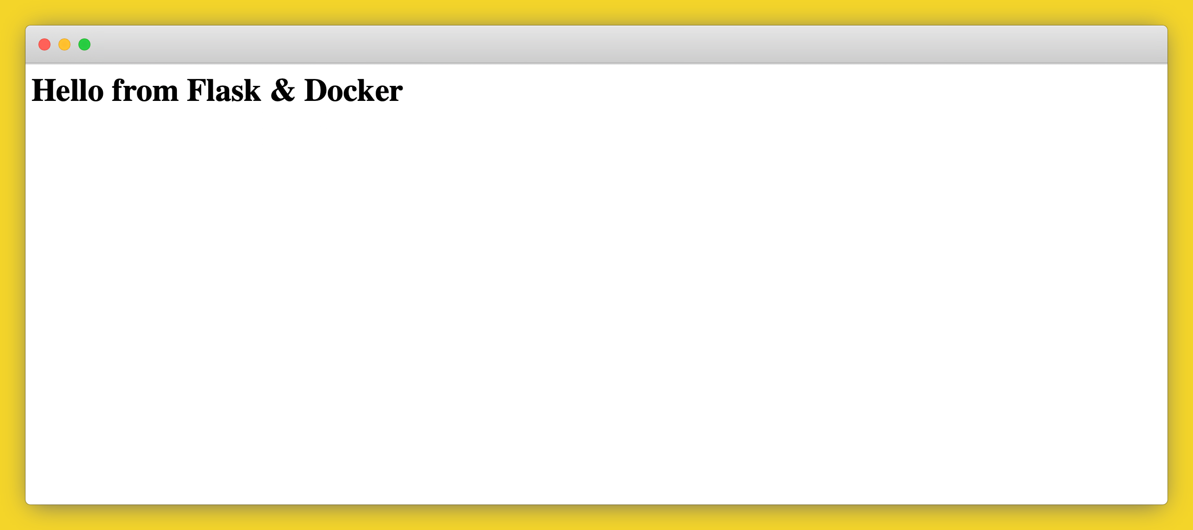 Deployed App