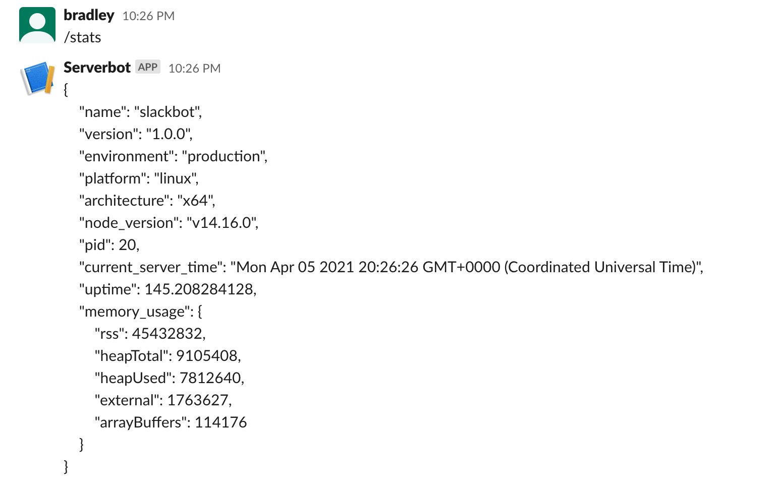 Slash Command Test