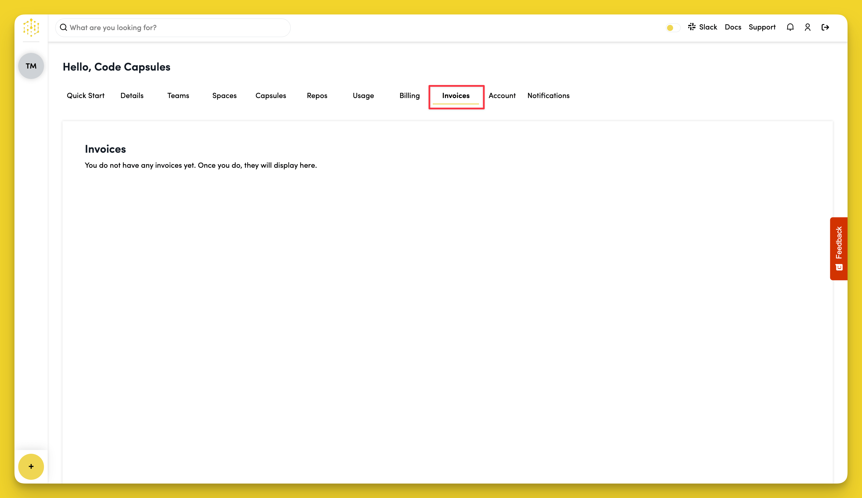 View Invoices