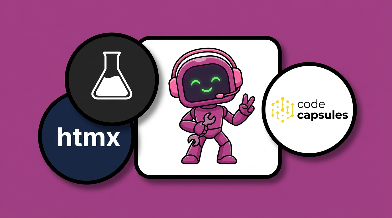 Full Stack App with Flask and HTMx cover
